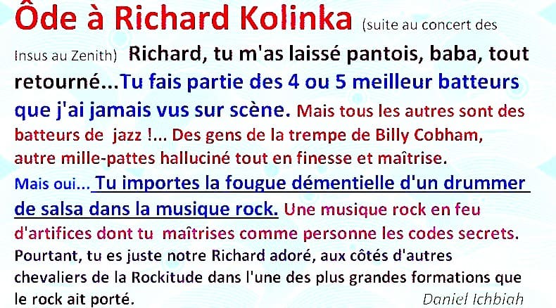 Ode  Richard Kolinka